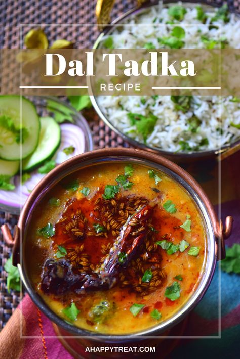 Dal Tadka Recipe| Restaurant style Dal Tadka | A Happy Treat