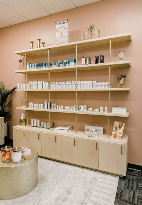 Skincare Display, Skincare Shop, Esthetician Room, Store Design Boutique, Shop Front, Store Design Interior, Shop Interior Design, Baby Store, Shop Interior