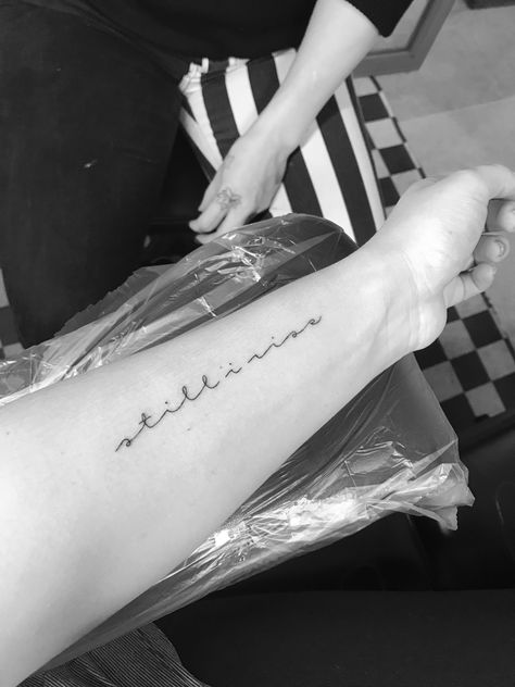 “Still I Rise” #tattoos #forearmtattoos #women #smalltattoos #stillirise #art #womanwithtattoos Still I Rise Dandelion Tattoo, Still I Rise Rib Tattoo, Still I Rise Back Tattoo, Still I Rise Spine Tattoo, Still I Rise Wrist Tattoo, Stil I Rise Tattoo, I Still Rise Tattoo, Cute Quote Tattoos, And Still I Rise Tattoo