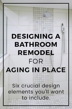 Accessible Bathroom Design, Ada Bathroom, Bathtub Bathroom, Bathroom Floor Plans, Bathroom Remodel Designs, Remodel Bathroom, Aging In Place, Bathroom Remodel Shower, Shower Remodel