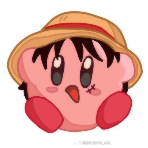 Credits to stannami_ofc on TikTok Kirby, One Piece