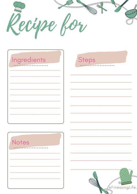 Free printable A4 size recipe card/ template/layout to save all those yummy recipes Recipe Binder Printables Free, Recipe Templates Free, Goodnote Template, Recipe Binder Template, Recipe Binder Printables, Recipe Template Printable, Recipes Cards, Salad Design, Recipe Planner