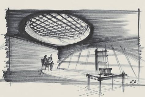 Interview with Ken Adam about Dr. No (1962) Adam Architecture, Ken Adams, James Bond 007, Drawing Table, Film Images, Theatre Design, Film Set, Stage Design, James Bond