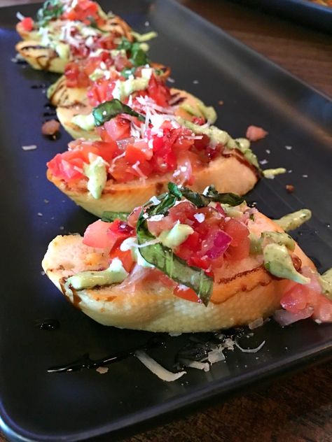 Mr. Mikes Steakhouse Calgary Mr Mikes Bruschetta Recipe, Marker Ideas, Garden Marker, Bruschetta Recipe, Appetizer Ideas, Summer Meals, Food Prep, Casual Dining, Cooking Ideas