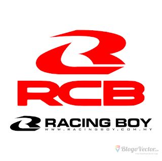 Racing Boy Logo vector (.cdr) Logo Rcb, Rcb Logo, Honda Decals, Stiker Racing, Suzuki Logo, Biker Logo Design, Yamaha Scooter, Racing Graphics, Biker Logo