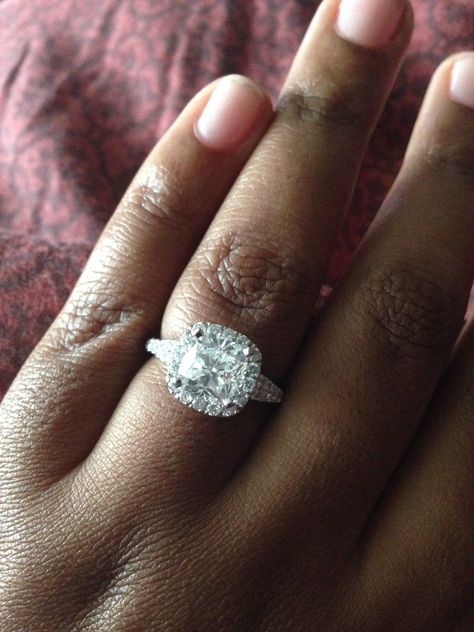 Scott Kay engagement ring Engagement Rings Brown Skin, Engagement Ring On Black Woman Hand, Scott Kay Engagement Rings, Brown Engagement Rings, Diy Gifts To Sell, Engagement Ring On Hand, Beautiful Diamond Rings, 2023 Vision, Beautiful Engagement Rings