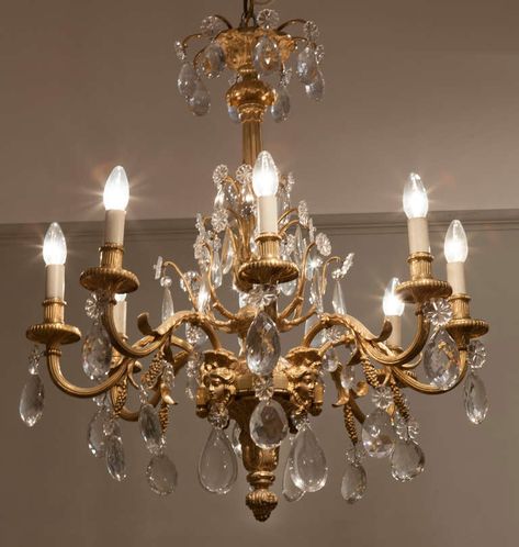 French country chandelier