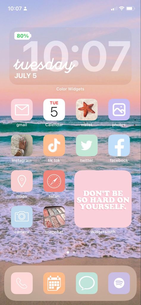 Color Widgets Ideas, Summer Wallpaper Phone, Organize Apps On Iphone, Summer Iphone Cases, Iphone Wallpaper Preppy, Cute Backgrounds For Iphone, Cute Home Screens, Iphone Wallpaper Stills, Phone Lockscreen