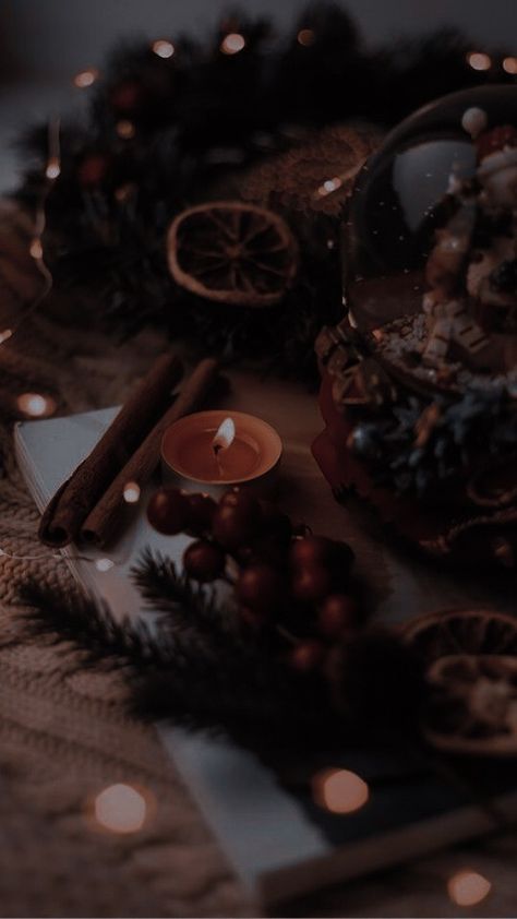 Moody Christmas Aesthetic Wallpaper, Yule Wallpaper Aesthetic, Yule Christmas Wallpaper, Winter Dark Academia Wallpaper, Dark Holiday Wallpaper, Winter Holiday Wallpaper Aesthetic, Dark Yule Aesthetic Wallpaper, Dark Xmas Wallpaper, Winter Solstice Wallpaper Iphone