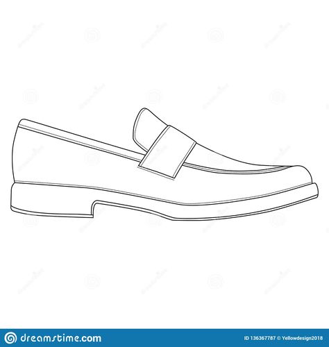 Clothes Drawing, Driver Shoes, Shoe Sketches, Classic Loafers, Bag Illustration, Shoes Illustration, Technical Drawings, Flat Sketches, Mens Clothing Store