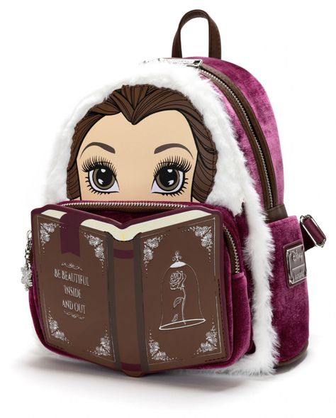 Images Of Winter, Winter Cosplay, Disney Winter, Disney Bags Backpacks, Belle Cosplay, Beauty And The Beast Belle, Cute Mini Backpacks, Disney Inspired Fashion, Mini Backpack Purse