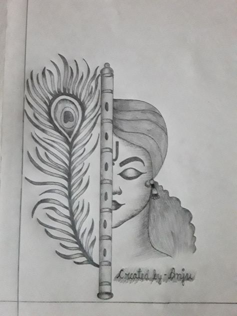 Krishna ji Kanha Ji Pencil Sketch, Kanha Ji Drawing Sketch, Kanha Ji Sketches, Kanha Ji Drawing Easy, Krishna Sketch Easy, Kanha Ji Drawing, Krishna Ji Sketch, Krishna Ji Drawing, Cartoons Krishna