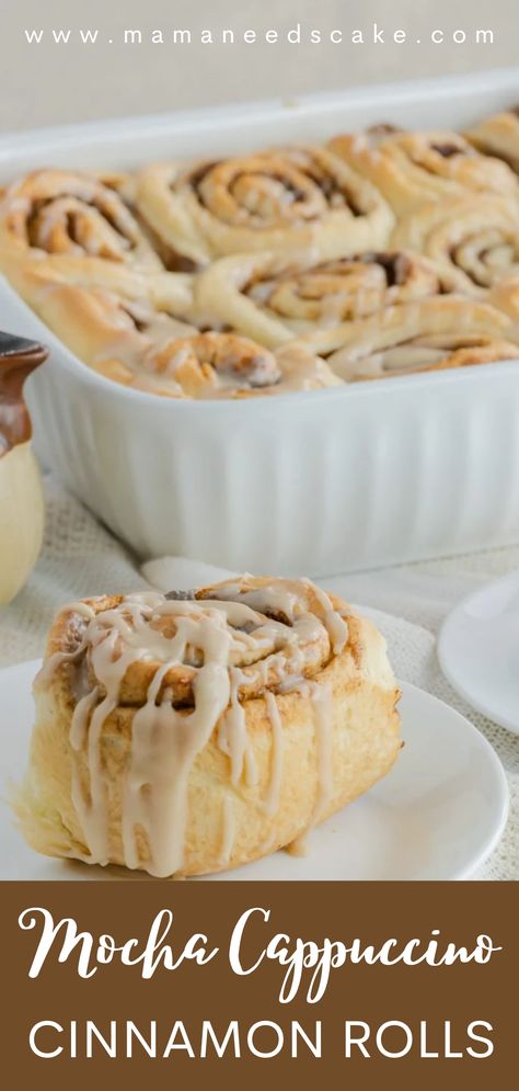 Caramel Macchiato Cinnamon Rolls, Crazy Cinnamon Rolls, Custard Cinnamon Rolls, Espresso Cinnamon Rolls, Mocha Cinnamon Rolls, Flavored Cinnamon Rolls, Gourmet Cinnamon Rolls, Cinnamom Rolls, Sweet Dough Recipe