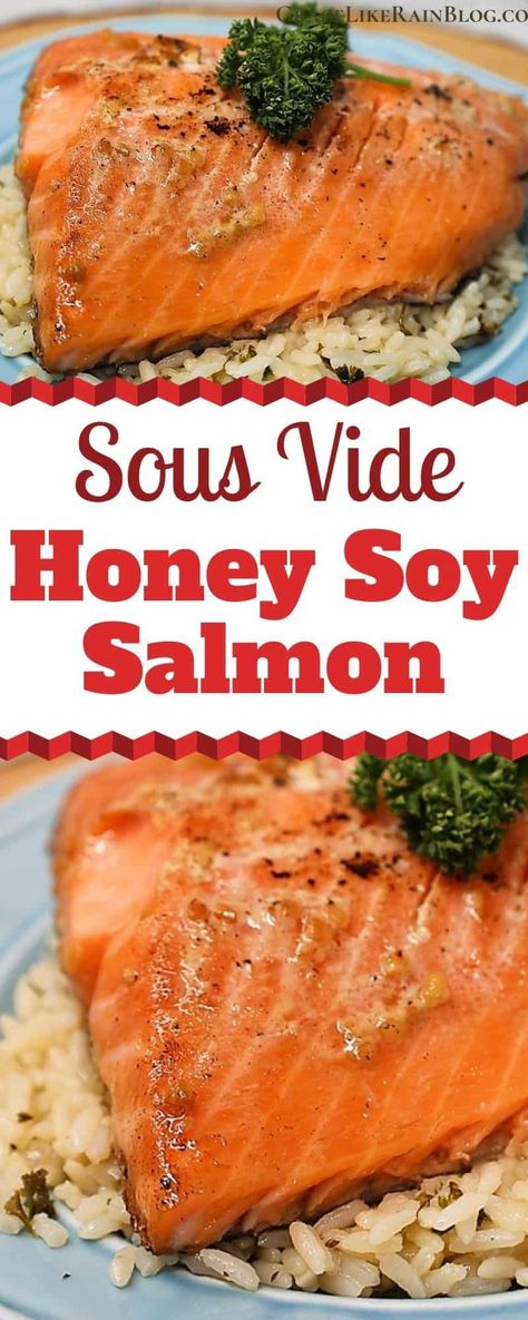 Salmon Sous Vide, Sous Vide Cabbage, Salmon Sous Vide Recipe, Air Sous Vide Recipes, Sous Vide Fish, Sous Vide Salmon Recipes, Steamed Recipes, Stovetop Appetizers, Sous Vide Salmon