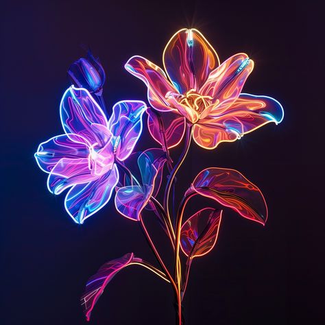 Neon light flowers wall art @neonninjacity Visit etsy.com/shop/NeonNinjaCity New designs added every day Always something unique, you've never seen a shop like this before! #neonwallart #neonposter #flowerslovers #flowerart #cyberpunk #futurism Light Flowers, Neon Wall Art, Neon Flowers, Flowers Wall Art, Flowers Wall, Flower Lights, Paper Source, Futurism, Blade Runner