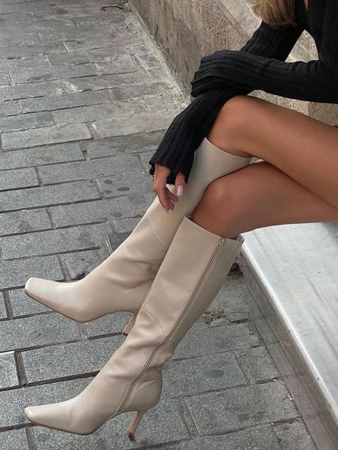 Above the knee boots outfits