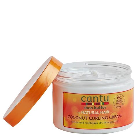 Best  moisturiser for curly hairs Cantu Curling Cream, Cantu Coconut Curling Cream, Curly Hair Cream, Cantu Shea Butter For Natural Hair, Curling Cream, Curl Cream, Dry Damaged Hair, Best Moisturizer, Styling Gel