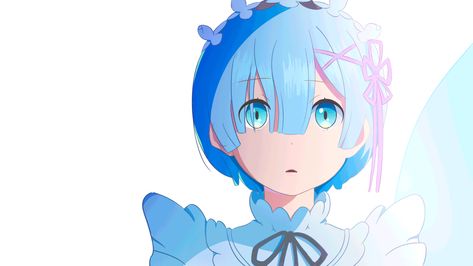 Anime Wallpapers Backgrounds, Rem Rezero, Re Zero Wallpaper, Rain Gif, Black Devil, Ram Wallpaper, Re Zero Rem, Zero Wallpaper, Anime Gifs