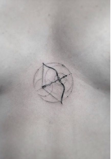 the arrow                                                                                                                                                                                 More Dr Woo Tattoo, Artemis Tattoo, Tattoo Arrow, Sagittarius Tattoo, Dr Woo, Geometric Sleeve Tattoo, Tiny Tattoo, Arrow Tattoo, Arrow Tattoos