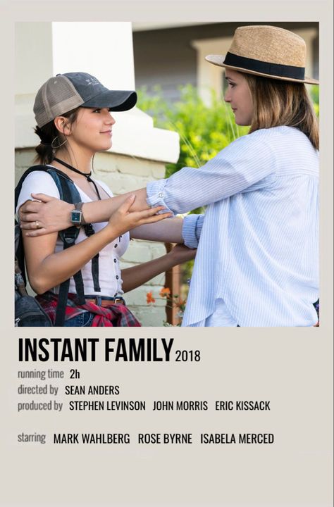 Instant Family Movie Poster, Instant Family Movie, Asylum Room, Movie Polaroids, Family Movie Poster, Polaroid Movie Poster, Instant Family, Movie Collage, Posters Minimalist