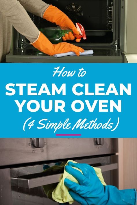 Steam Clean Oven With Vinegar, Steam Cleaning Oven, How To Steam Clean Oven, Electric Oven Cleaning Hacks, Steam Clean Oven, Steam Cleaner Uses, Clean Oven With Vinegar, Oven Cleaner Diy, Whirlpool Oven