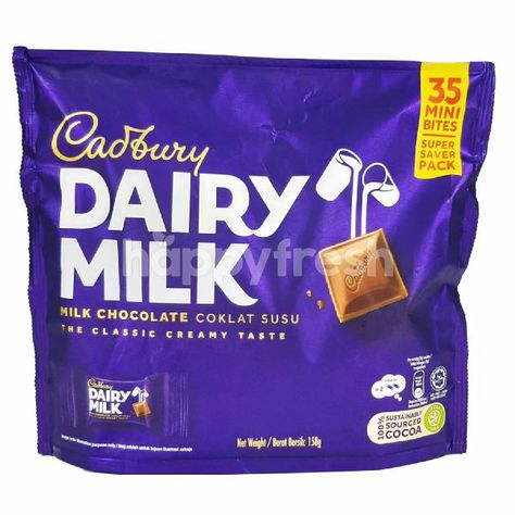 Cadbury Dairy Milk Chocolate, Dairy Milk Chocolate, Cadbury Dairy Milk, Cadbury Chocolate, Mini Bites, Super Saver, Dairy Milk, Cute Food, Chocolate Milk