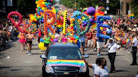 decorations Archives - ABCey Events Chicago Pride Parade, Chicago Pride, Boys Town, Gay Pride Parade, Gender Binary, Festivals Around The World, Pride Parade, Pride Month, Gay Pride