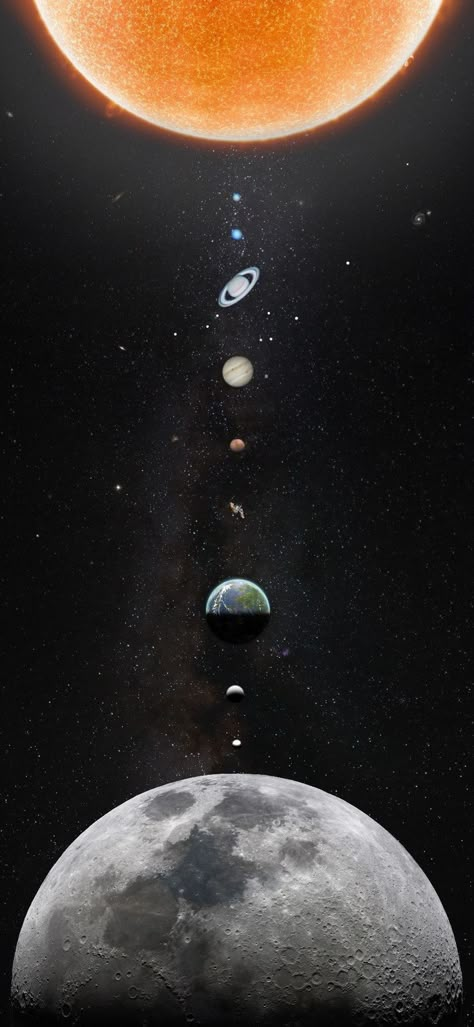 Solar System Pictures, Solar System Wallpaper, System Wallpaper, Solar System Art, Space Iphone Wallpaper, Astronaut Wallpaper, Space Phone Wallpaper, Wallpaper Earth, Planets Wallpaper