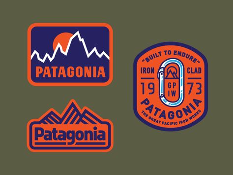 Logos Retro, Outdoor Logos, Inspiration Logo Design, Retro Logos, Badge Logo, Badge Design, Logo Mark, Patch Design, Typography Logo