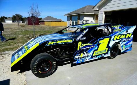 Modified Dirt Track Car, Dirt Track Race Car Wraps, Dirt Car Racing, Dirt Track Cars, Speedway Racing, Racing Quotes, Bmx Racing, Dirt Racing, Track Racing