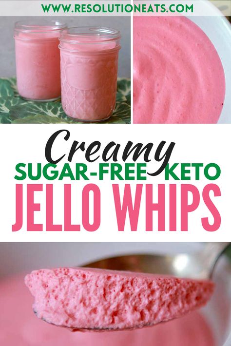 Low Carb Jello Recipes, Jello Whip, Jello Whips, Creamy Jello, Keto Jello, Keto Quiche, Jello Dessert Recipes, Sugar Free Jello, Postre Keto