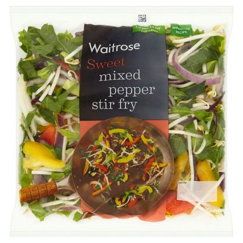 Waitrose Mixed Pepper Stir Fry Pepper Stir Fry, Waitrose Food, Come Dine With Me, Grocery Foods, Food Pin, Household Essentials, Vegan Food, Aesthetic Food, Stir Fry