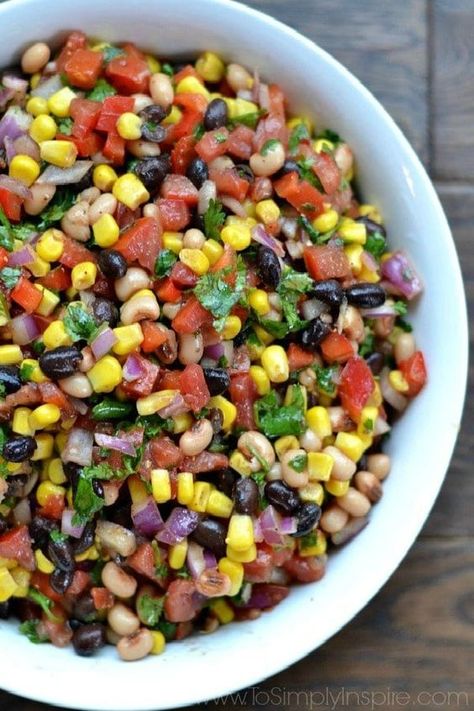 Easy Cowboy Caviar, Cowboy Salsa, Caviar Cowboy, Cowboy Caviar Dip, Texas Caviar, Caviar Recipes, Healthy Appetizer, Cowboy Caviar, Easy Appetizer Recipes