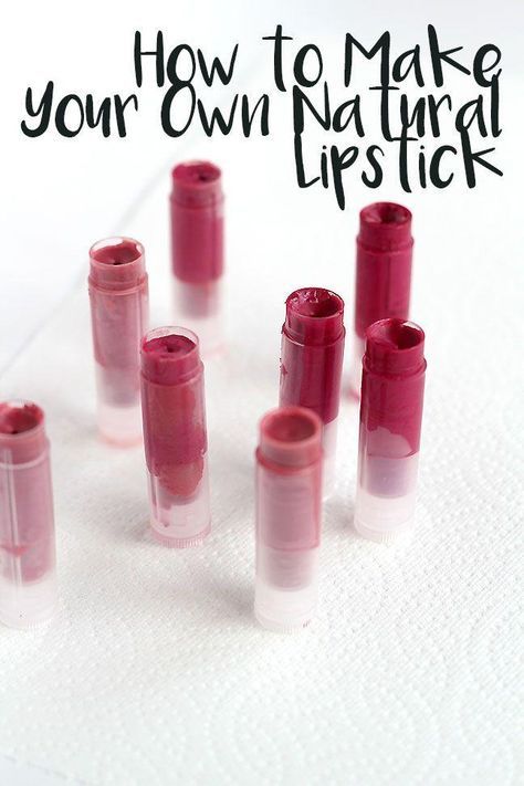 Lipstick Recipe, Make Your Own Lipstick, Homemade Lipstick, Lips Balm, How To Make Lipstick, Makeup Recipes, Homemade Makeup, Diy Lipstick, Lipstick Tutorial