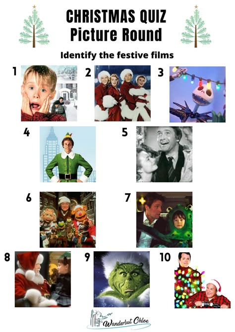 Christmas Picture Quiz And Answers, Picture Quiz Questions And Answers, Christmas Quiz For Kids, Christmas Quiz And Answers, Christmas Quiz With Answers, Christmas Picture Quiz, Printable Christmas Quiz, Movie Quiz Questions, Christmas Quizzes