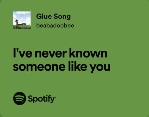 Green Spotify Lyrics, Glue Song Beabadoobee, Comfort Moodboard, Green Lyrics, Glue Song, Perfect Lyrics, Real Lyrics, Green Quotes, Music Things