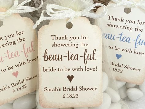 20 Best Tea Party Bridal Shower Favors - Bold & Bubbly Tea Cup Bridal Shower Favors, Bridal Partea, Tea Party Favors For Women, Tea Party Bridal Shower Favors, Tea Bridal Shower Favors, Bridal Shower Tea Party Theme, Tea Party Wedding Shower, Tea Sachet, Tea Party Favor