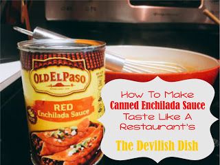 Canned Enchilada Sauce, Mexican Sauce Recipes, How To Make Enchiladas, Enchilada Sauce Recipe, Canning Refried Beans, Best Enchiladas, Mexican Sauce, Recipes With Enchilada Sauce, Homemade Mixes