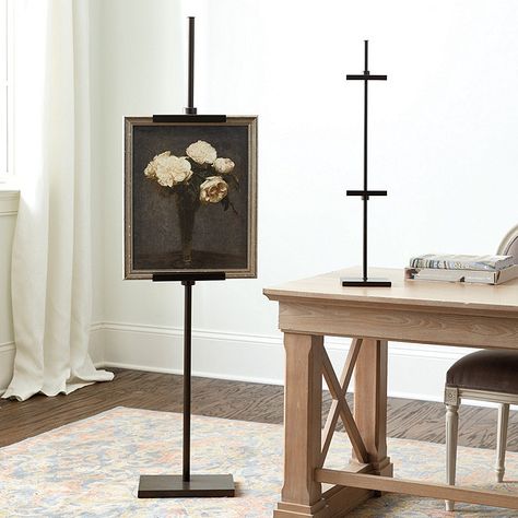 Floor Easel, Table Easel, Metal Easel, Display Easel, Interiors Inspiration, Art Easel, Art Stand, Easels, Drapery Panels