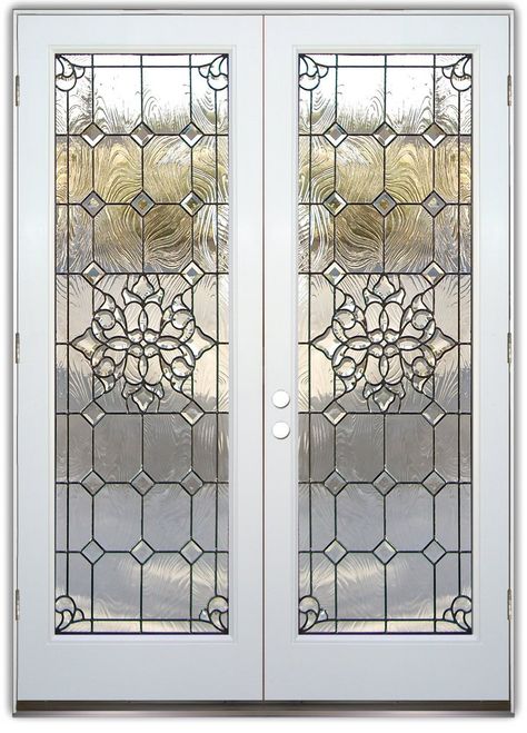 Glass Entry Doors – Leaded Glass, Beautiful Bevels Glass Entry Doors, Front Doors With Glass, Glass Front Doors, Beveled Glass Doors, Glass Wine Cellar, Etched Glass Door, Front Door Rugs, Best Front Doors, Front Door Styles