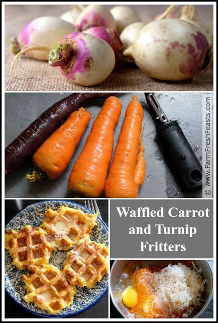 Recipe Using Carrots, Vegetable Pancakes, Shredded Carrots, Visual Recipes, Turnip Greens, Vegetarian Side Dishes, Turnips, Fritter Recipes, Carrot Recipes