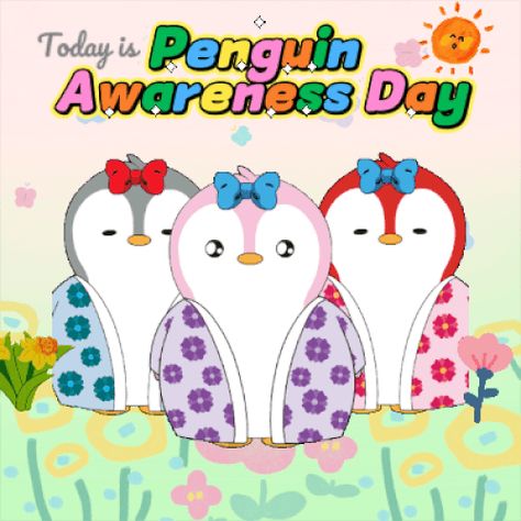 Penguin Hug, Penguin Dance, Penguin Awareness Day, Happy Penguin, Cute Hug, Have A Lovely Day, Dance Humor, Warm Hug, Cute Penguins