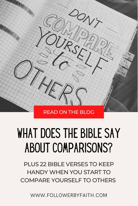 What does the Bible say about comparisons? Plus 22 Bible Verses » Bible Verse About Comparing, Bully Prevention, Devotional Topics, Comparing Yourself, Christian Content, Niv Bible, Bible Says, Bible Study Tools, Walk With God