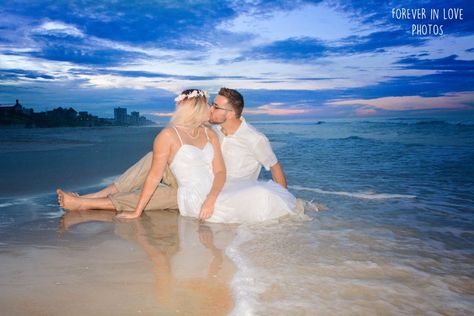 2nd Marriage, Cheap Beach Wedding, Beach Wedding Locations, Florida Beach Wedding, Beach Wedding Photos, Beach Destination Wedding, Florida Beach, Wishful Thinking, Beach Weddings