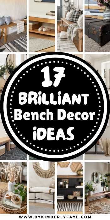 Impress your guests with these 17 Insanely Brilliant Bench Decor Ideas To Elevate Your Space, Bench Decor Ideas Living Room, Bench Decor Ideas Bedroom, Bench Decor Ideas Indoor Living Room Bench Decor, Bedroom Bench Decor, Bench Wall Decor, Bench Decor Ideas, Indoor Benches, Room Bench, Versatile Furniture, Bench Decor, Living Room Bench