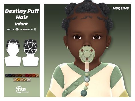 The Sims Resource - Destiny Puff Hair - Infant Sims 4 Black Infant Hair, Sims 4 Cc Infant Hair Patreon, Sims Cheats, Sims 4 Hair Male, Infant Hair, Sims 4 Tsr, Sims 4 Cas Mods, Sims 4 Children, Sims 4 Teen