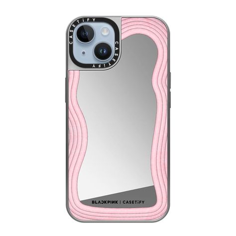 Casetify X Blackpink, Casetify Mirror Case, Mirror Case Iphone, Casetify Cases, Preppy Phone Case, Casetify Case, Creative Iphone Case, Mirror Case, Pretty Iphone Cases