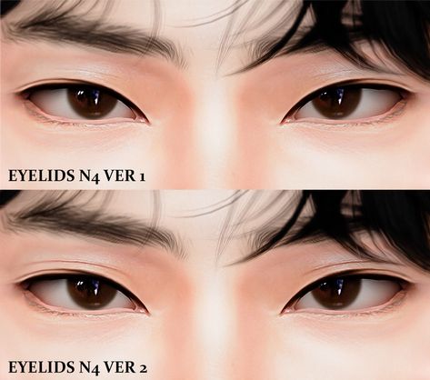 Asian Eye Sims 4 Cc, Sims Asian Eyes, Eyelid Cc Sims 4, Sims 4 Asian Eyelids, Sims 4 Male Eyelids, Sims Male Eyes, Sims 4 Asian Skin Details, Sims 4 Cc Male Asian Eyes, Sims 4 Eye Presets Asian