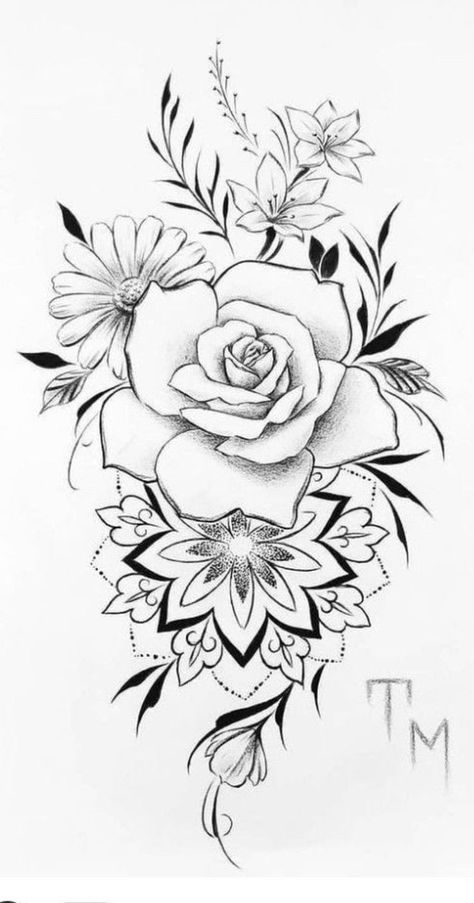 Small Tattoos Minimalist, Tattoo Designs Skull, Tattoo Designs Floral, Mandala Tattoo Sleeve Women, Tattoo Designs Black And White, Tattoo Designs Watercolor, Tattoo Designs Mandala, Tattoo Designs Traditional, Tattoo Designs Japanese