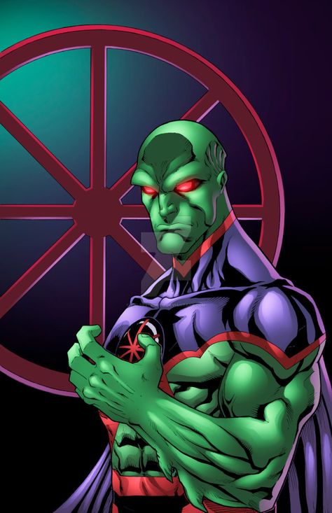 Martian Manhunter 52 by Kid-Destructo on @DeviantArt Martian Man, Green Martian, Agent Venom, My Favorite Martian, Man Hunter, Batman Wonder Woman, Martian Manhunter, Justice League Of America, Univers Dc